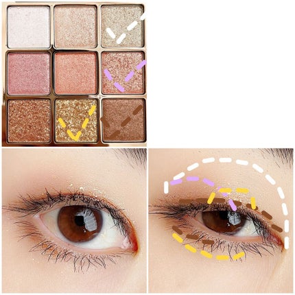 ワンピックアイシャドウパレット/APLIN/アイシャドウパレットを使ったクチコミ(4枚目)