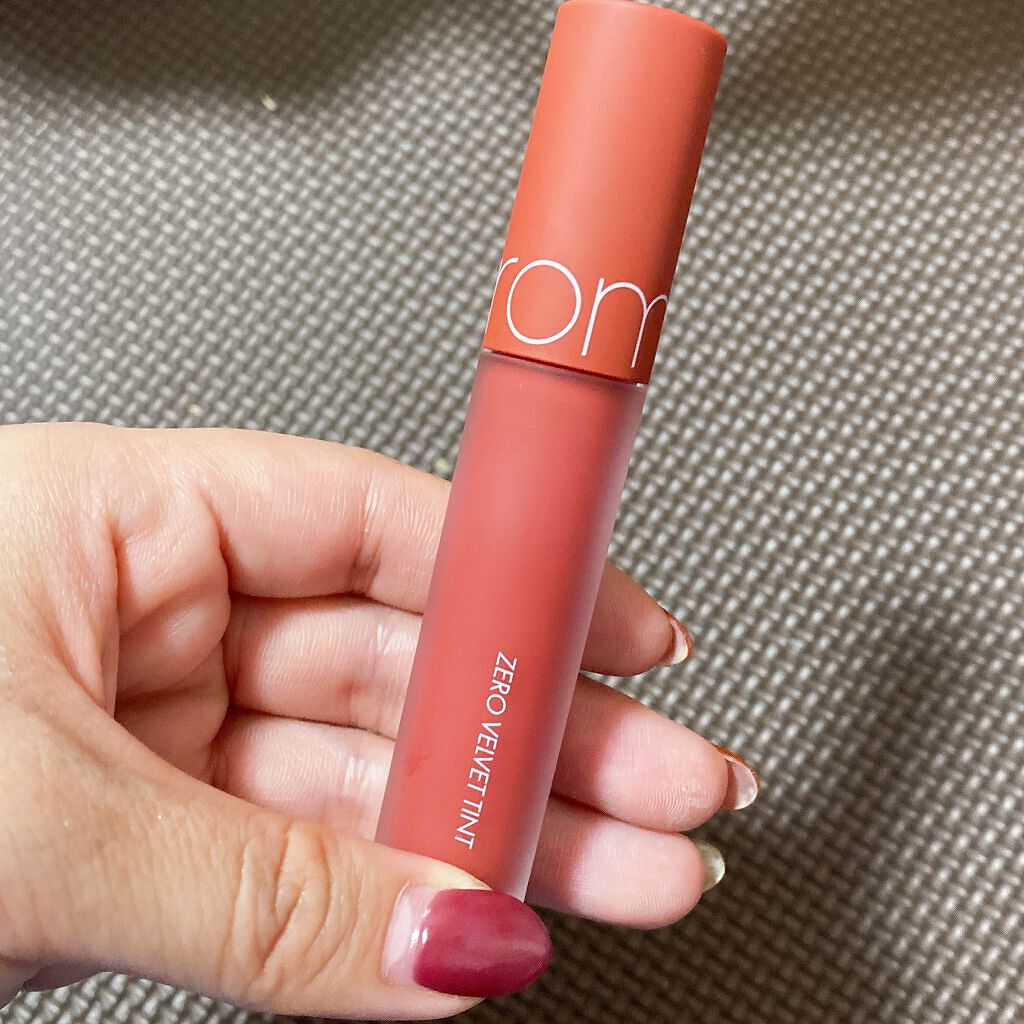 ゼロベルベットティント/rom&nd/リップティントを使ったクチコミ（1枚目）