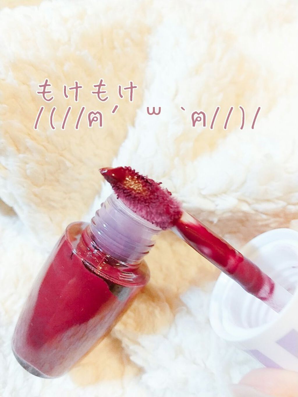 スフレリップ/CandyDoll/口紅を使ったクチコミ(3枚目)