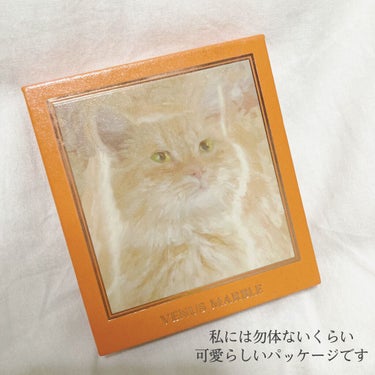 Venus Marble アイシャドウキャットシリーズ 茶トラ猫/Venus Marble/アイシャドウパレットを使ったクチコミ（2枚目）