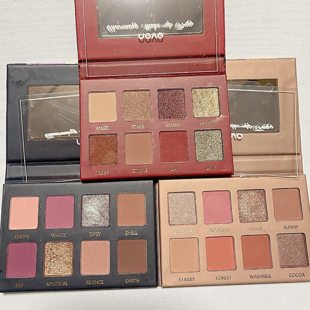 アイシャドウ パレット 8カラー/NOVO/アイシャドウパレットを使ったクチコミ(2枚目)