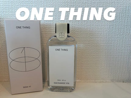 ãã€ã¢ã·ã³ã¢ããåç²§æ°Ž/ONE THING/åç²§æ°Žã䜿ã£ãã¯ãã³ãïŒ1æç®ïŒ