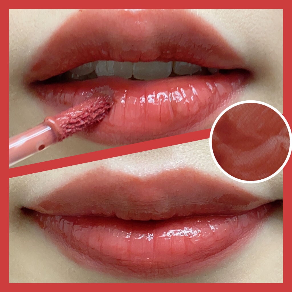 ジューシーラスティングティント/rom&nd/リップティントを使ったクチコミ(2枚目)