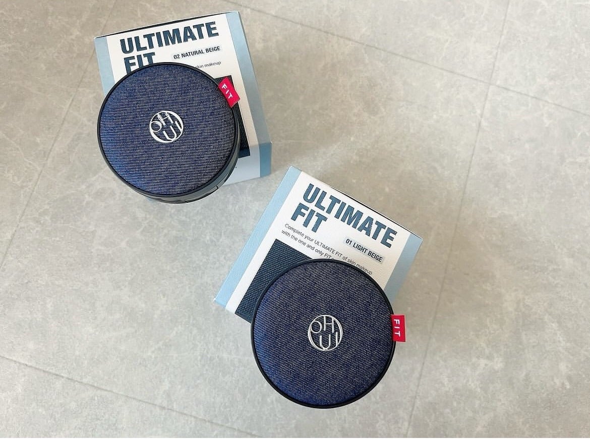 アルティメットフィット ロングウェアデニムクッション/OHUI/クッションファンデーションを使ったクチコミ(1枚目)