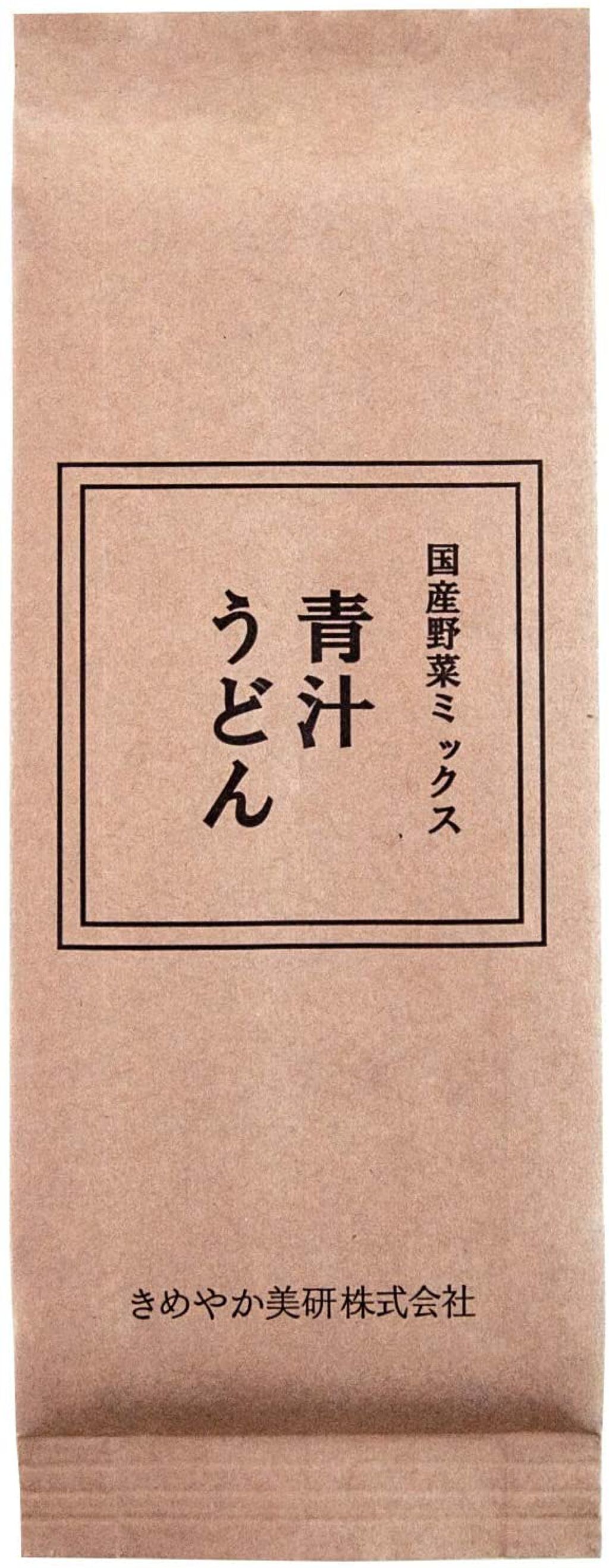 きめやか美研 国産野菜ミックス 青汁うどん