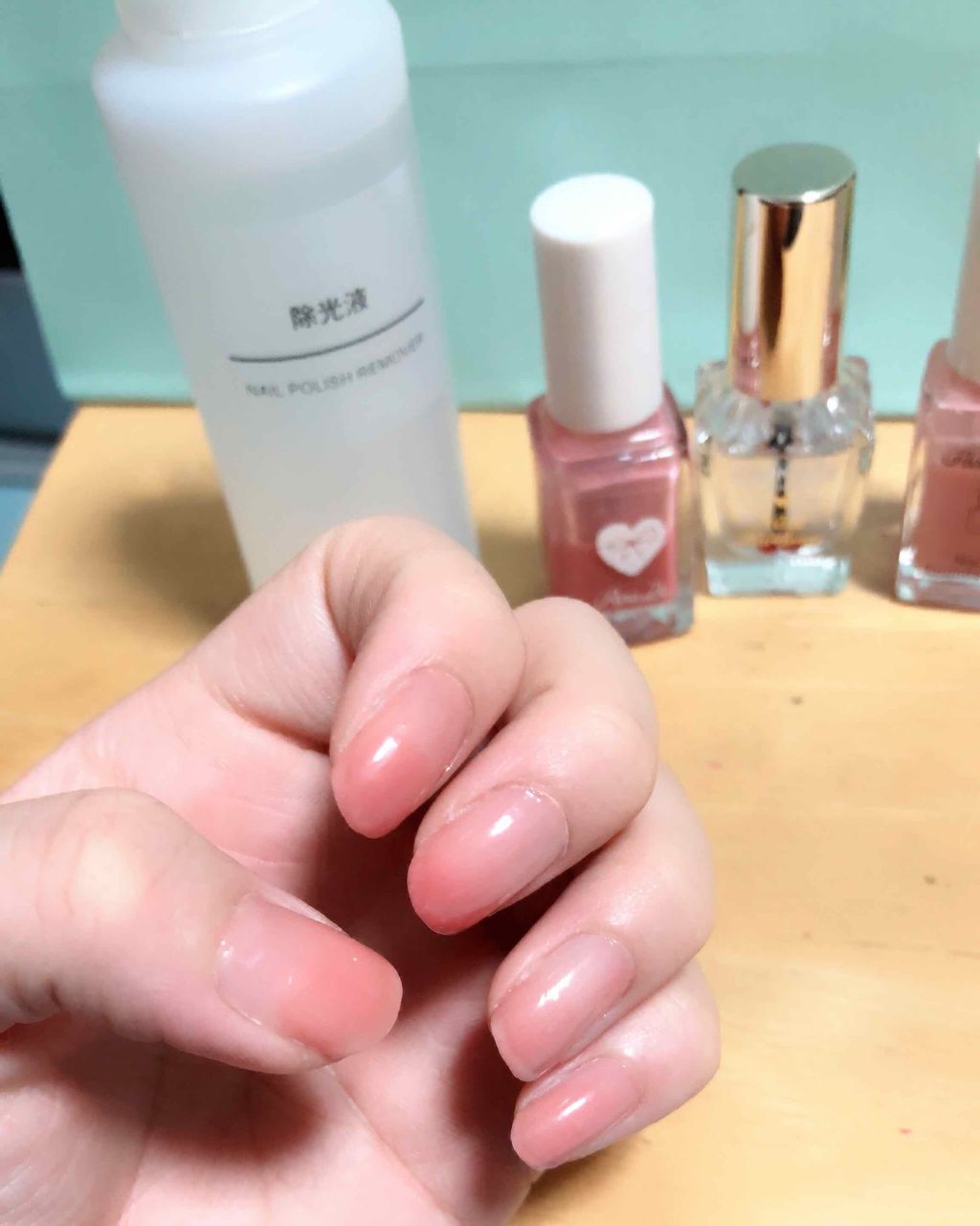 ネイルファンデーション/パラドゥ/マニキュアを使ったクチコミ（2枚目）