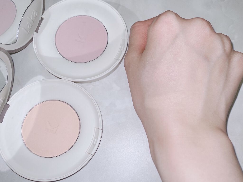 バイタルシアーブラッシャー/Laka/パウダーチークを使ったクチコミ（3枚目）