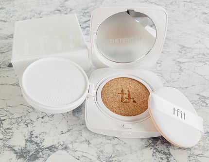 レイヤリングフィットカバークッションEX/TFIT/クッションファンデーションを使ったクチコミ(2枚目)