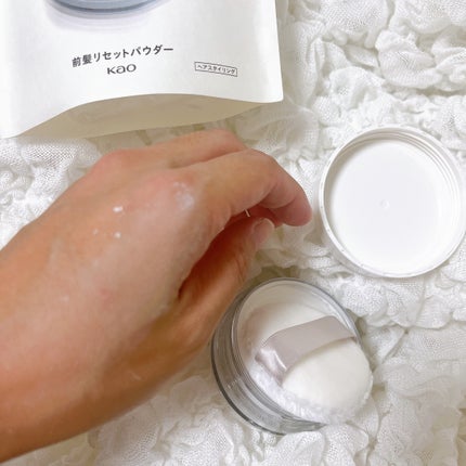 前髪リセットパウダー/リーゼ/その他スタイリングを使ったクチコミ(4枚目)