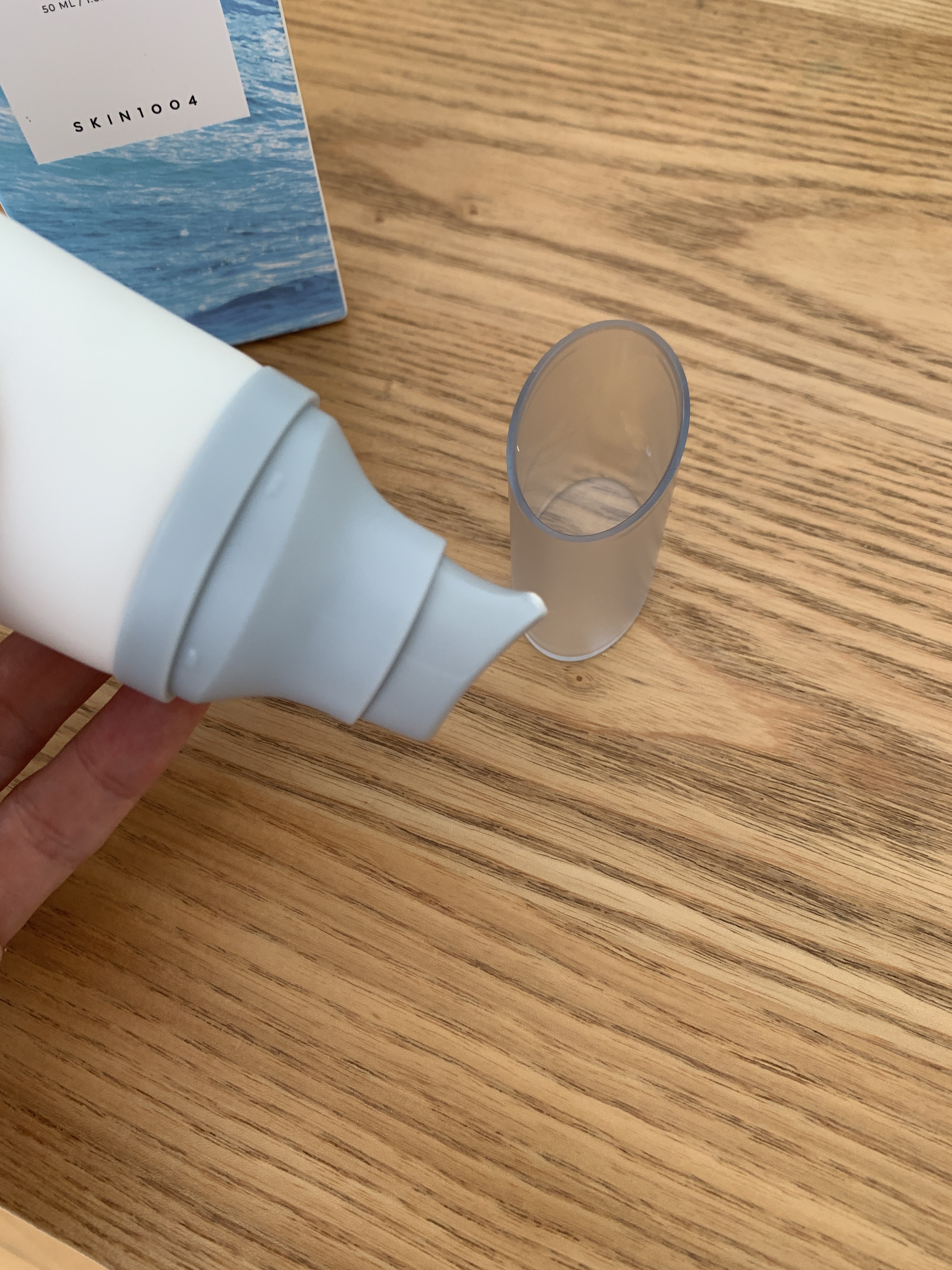 ヒアルーシカ ウォーターフィット サンセラム/SKIN1004/日焼け止めローションを使ったクチコミ（3枚目）