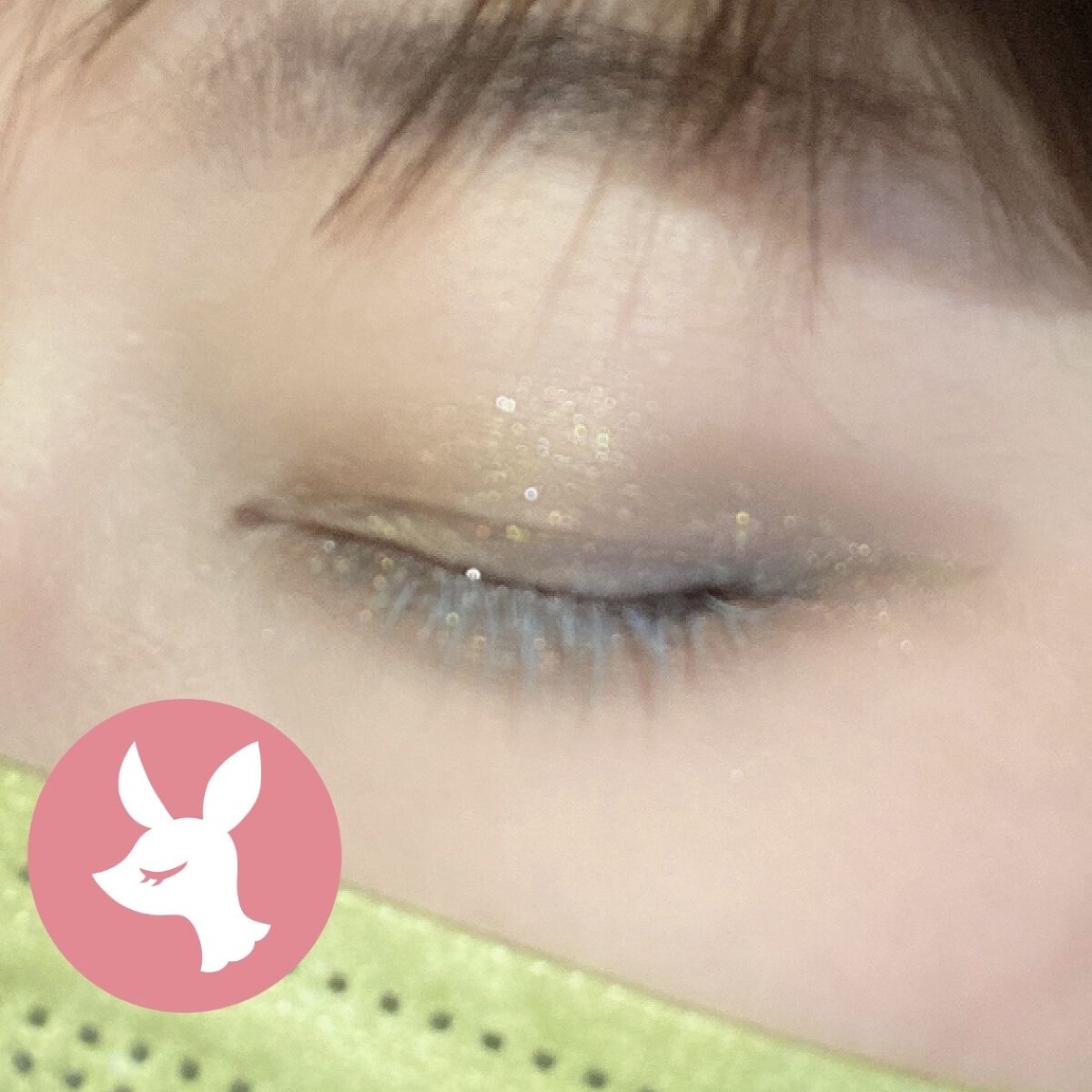 スキルレスライナー/LUMIURGLAS/リキッドアイライナーを使ったクチコミ（2枚目）