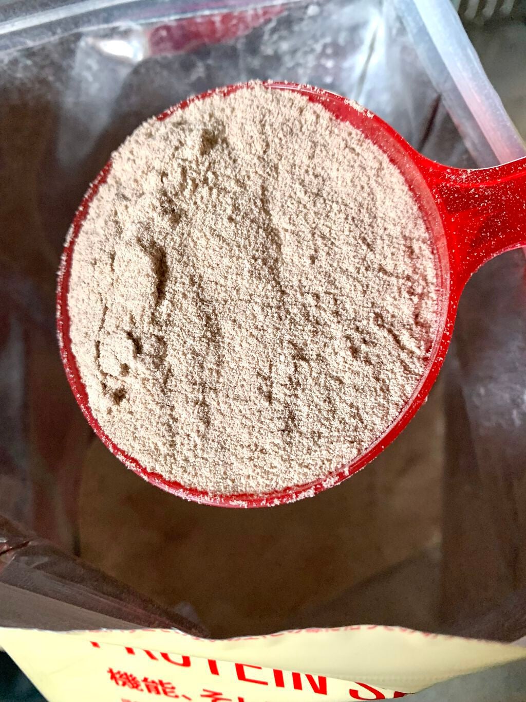 ホエイプロテインビタミン ミルクチョコレート風味/DNS/ホエイプロテインを使ったクチコミ(4枚目)