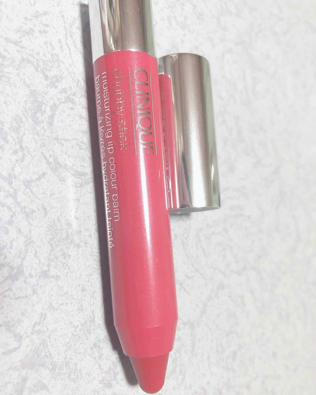 チャビー スティック モイスチャライジング リップ カラー バーム/CLINIQUE/口紅を使ったクチコミ（1枚目）