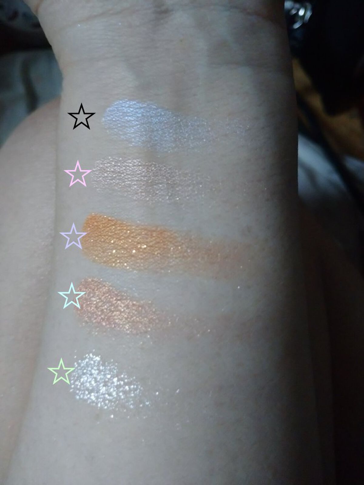 4色アイシャドウパレット/aZTK/アイシャドウパレットを使ったクチコミ（2枚目）