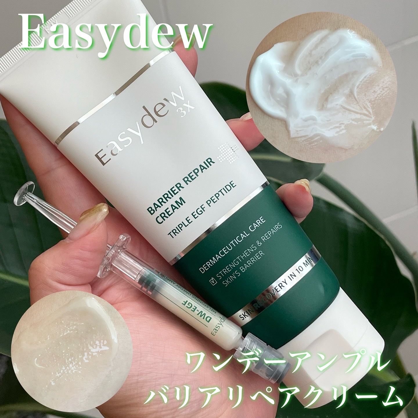 バリアリペアクリーム/Easydew/フェイスクリームを使ったクチコミ（1枚目）