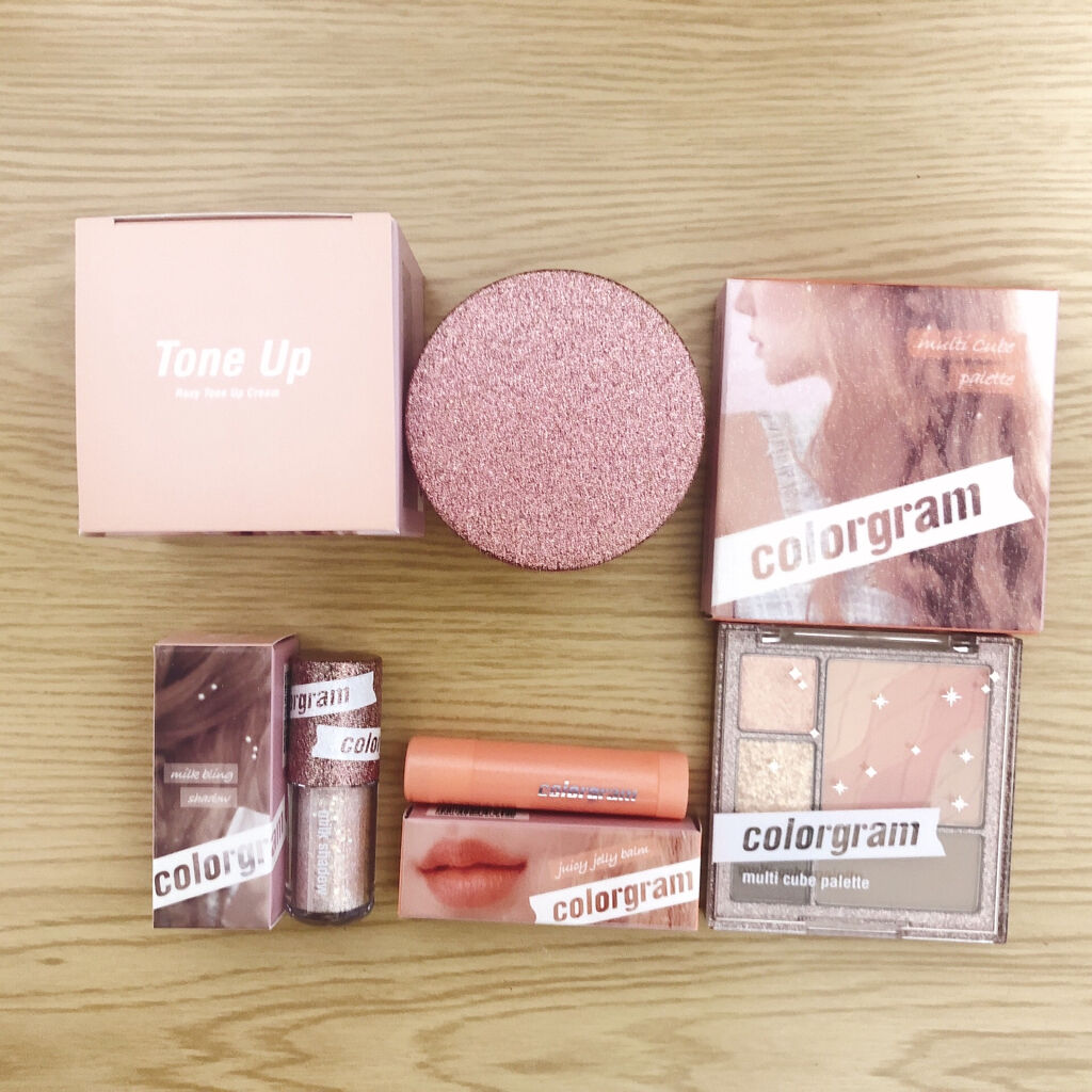 ミルクブリングシャドウ/Colorgram/リキッドアイシャドウを使ったクチコミ（2枚目）