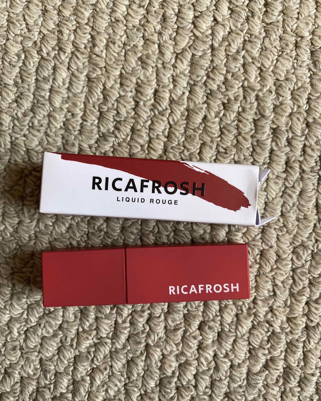 ジューシーリブティント/RICAFROSH/リップティントを使ったクチコミ(1枚目)