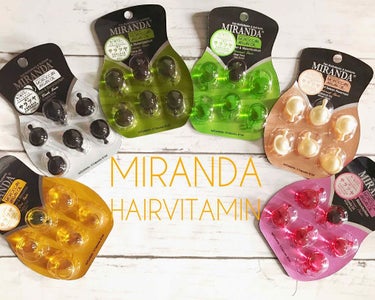 ヘアビタミン シルキーシャインヘアオイル/MIRANDA/ヘアオイルを使ったクチコミ（1枚目）