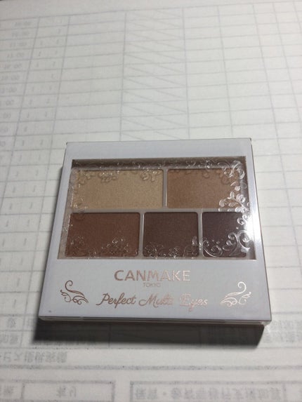パーフェクトマルチアイズ/キャンメイク/アイシャドウパレットを使ったクチコミ(2枚目)