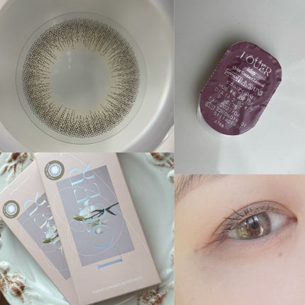 LOUER/LOUER/カラーコンタクトレンズを使ったクチコミ(3枚目)