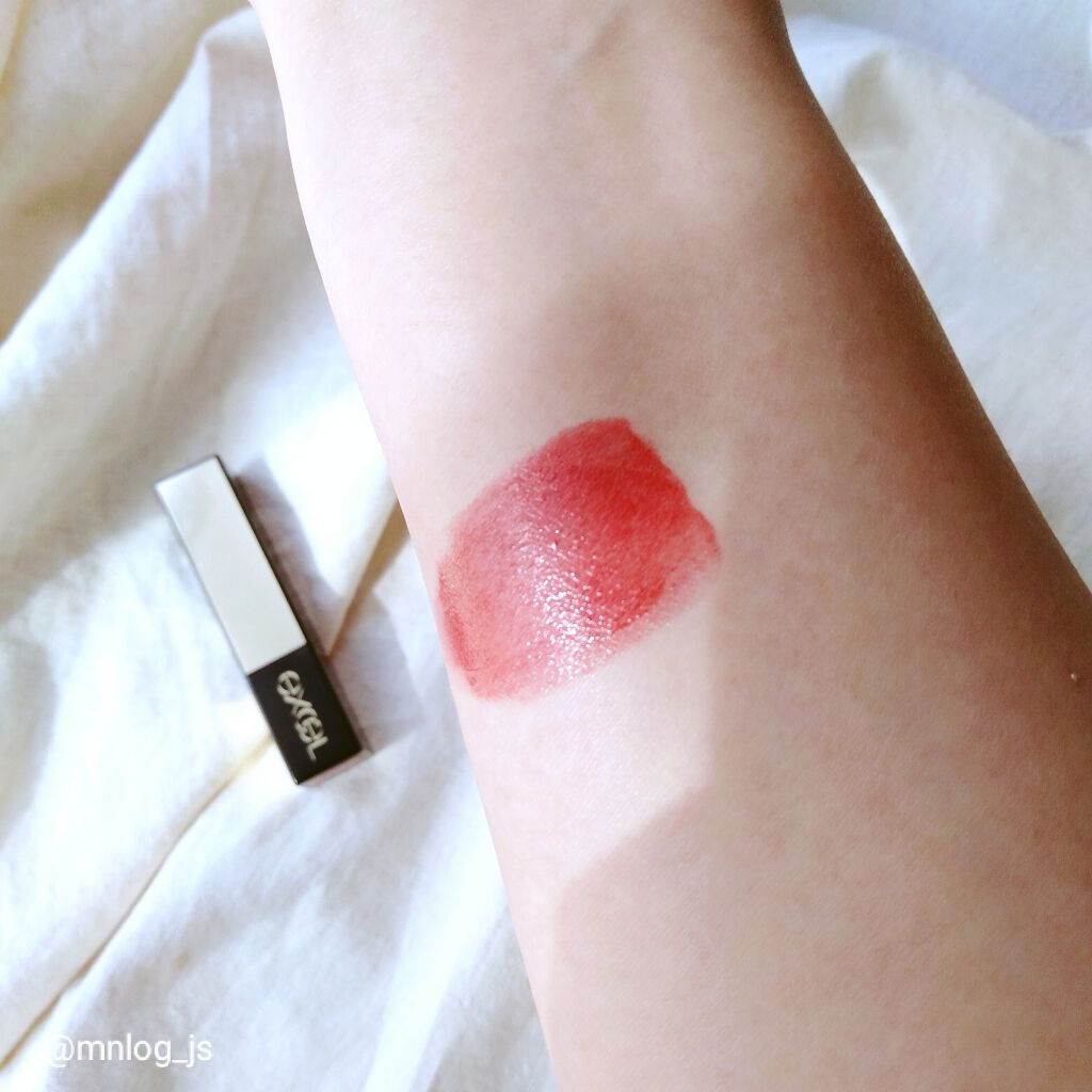 グレイズバームリップ/excel/口紅を使ったクチコミ（2枚目）