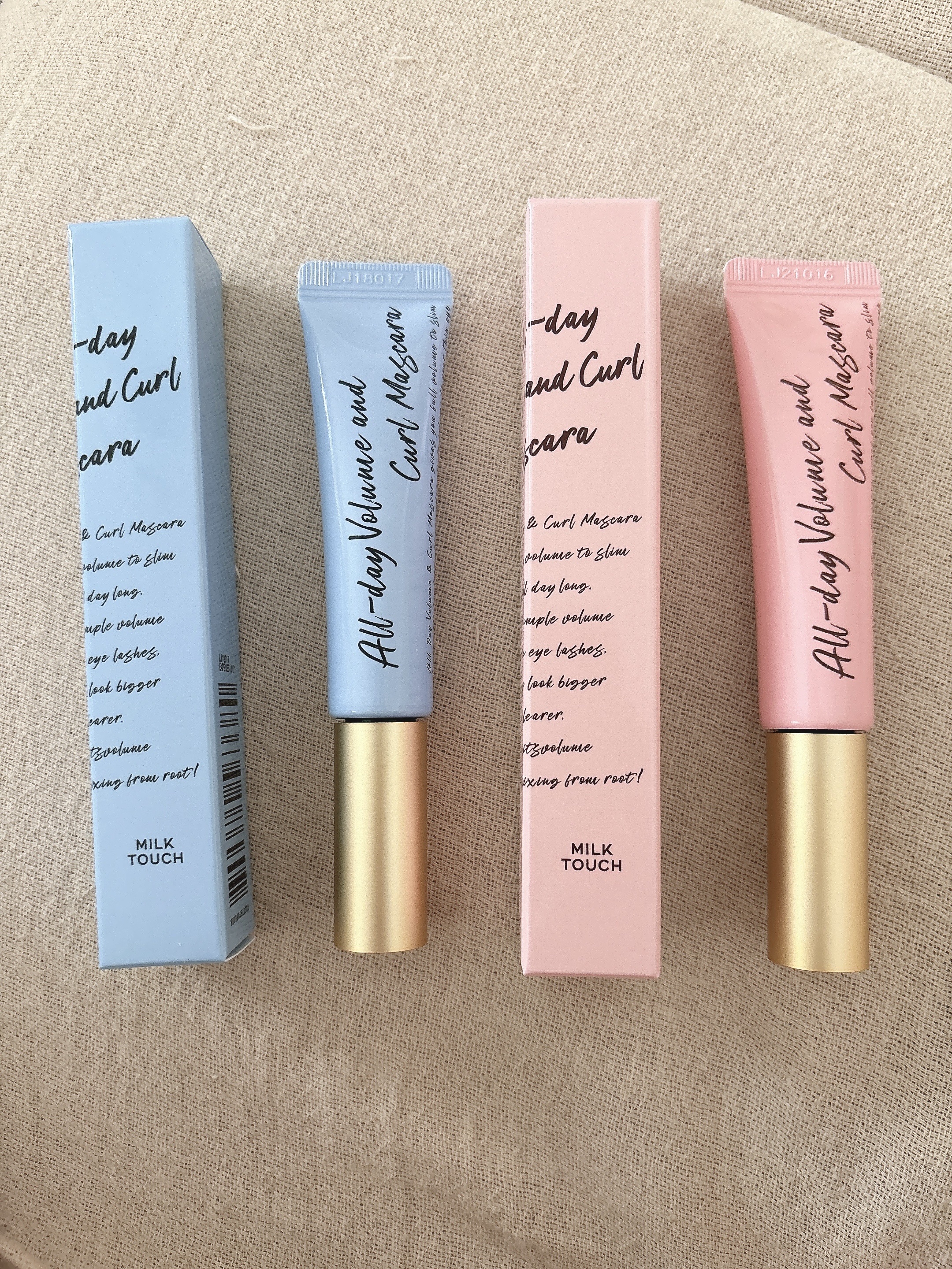 オールデイ ボリュームアンドカールマスカラ/Milk Touch/マスカラを使ったクチコミ（1枚目）