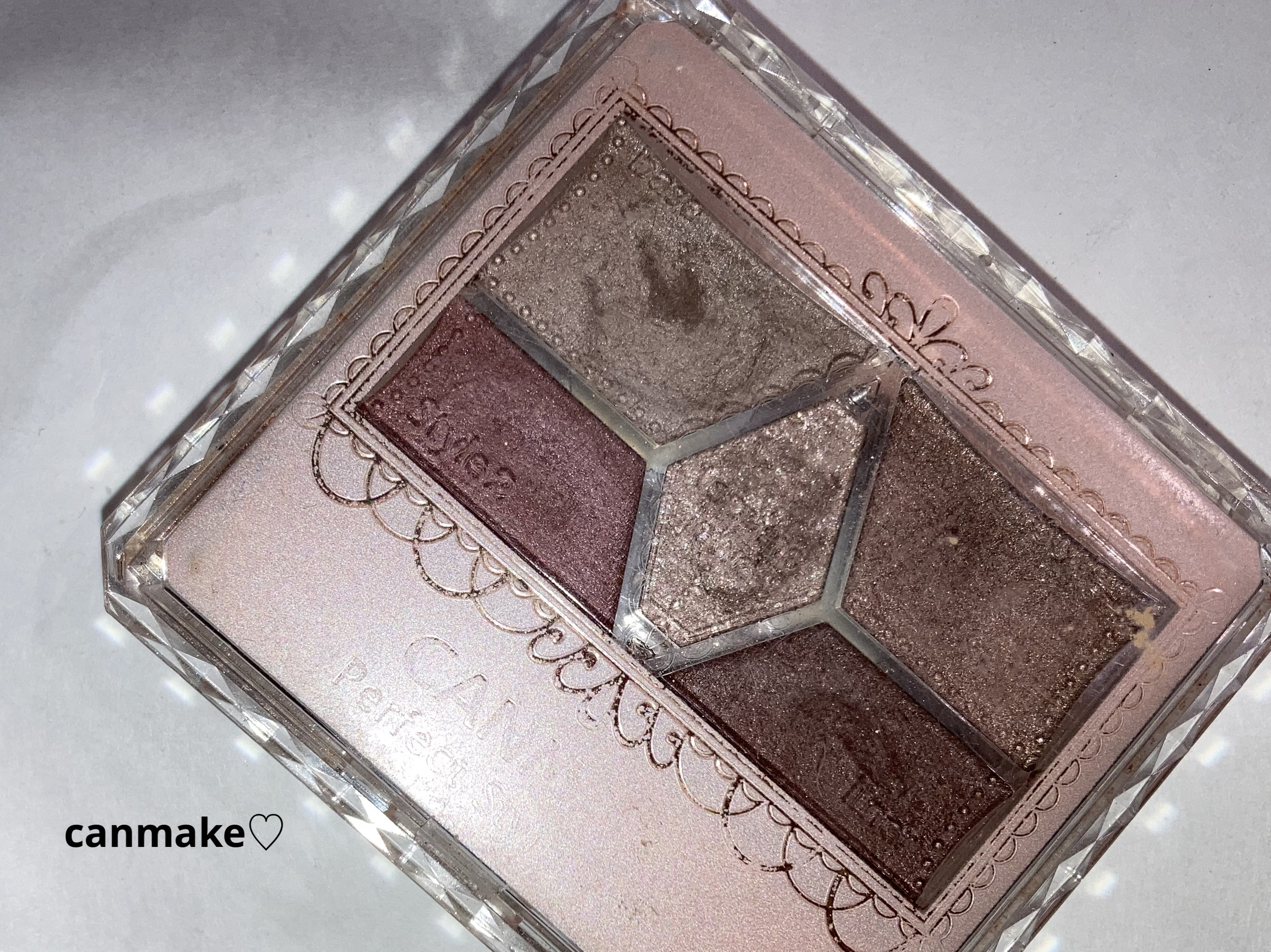 パーフェクトスタイリストアイズ/キャンメイク/アイシャドウパレットを使ったクチコミ（1枚目）