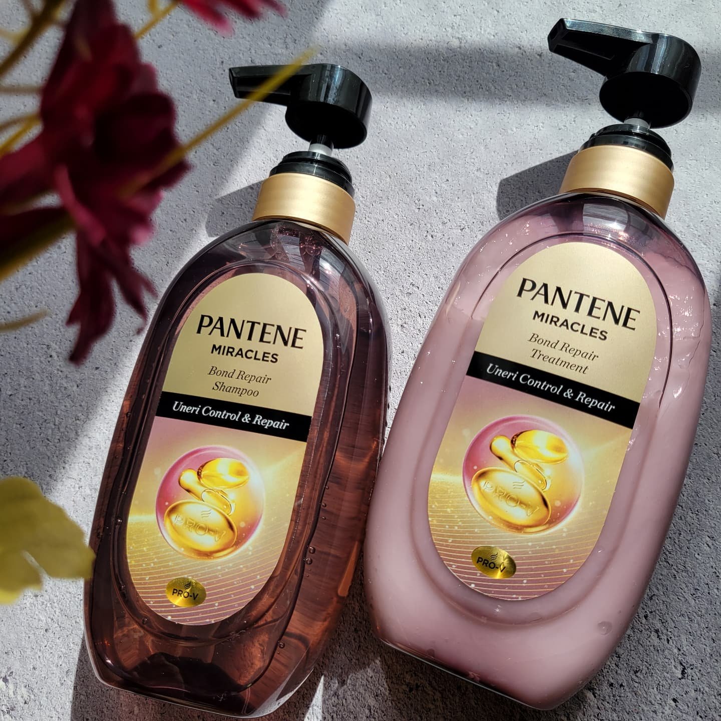 ミラクルズ うねりコントロール&リペア ボンドリペア シャンプー/トリートメント/パンテーン/市販シャンプーを使ったクチコミ（1枚目）