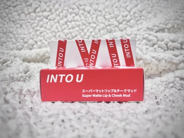 スーパーマットリップ＆チークマッド EM11 アーティストモーヴ/INTO U/口紅を使ったクチコミ（3枚目）