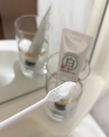 歯磨き堂 薬用ホワイトニングペースト プレミアム/歯磨き堂/歯磨き粉を使ったクチコミ(2枚目)