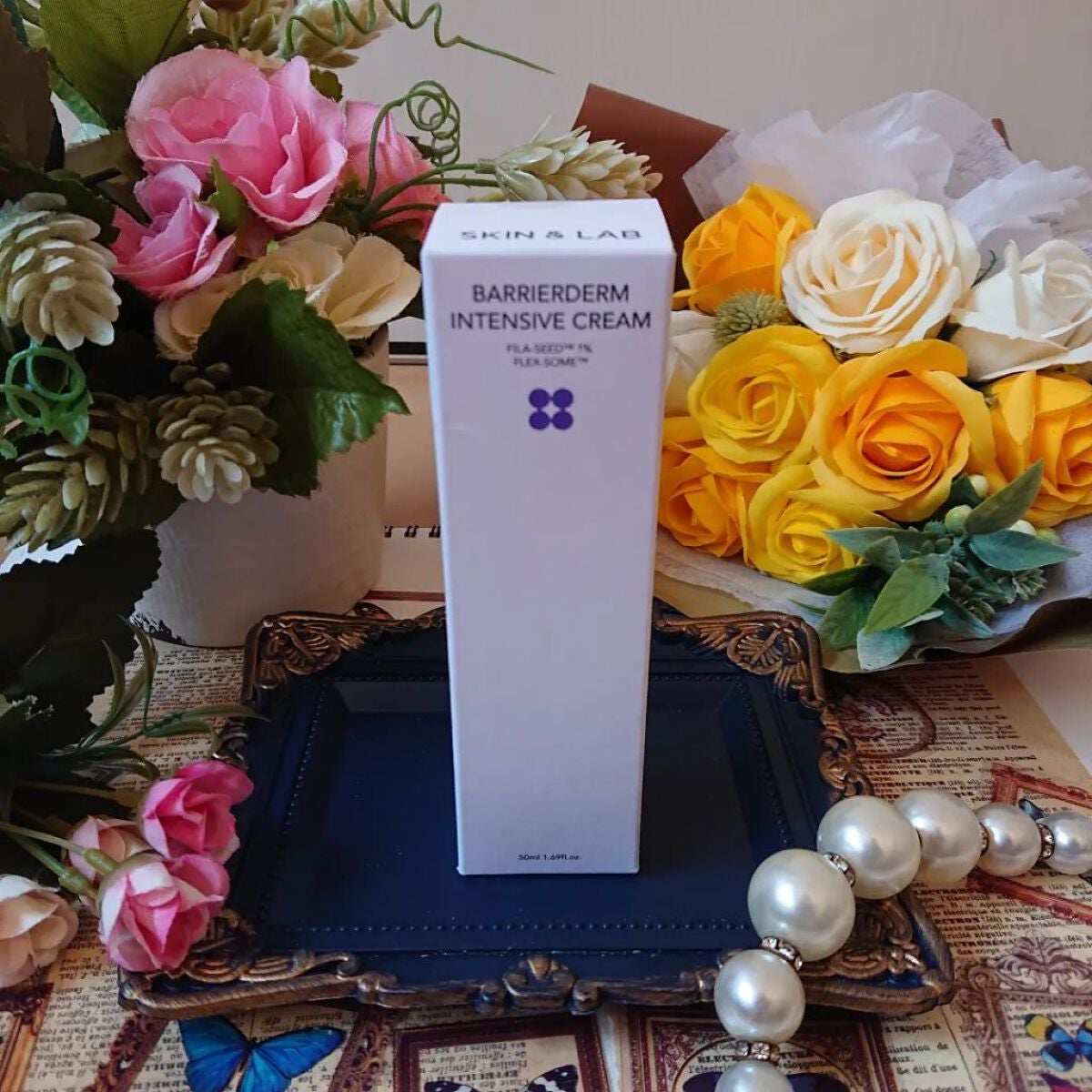 バリアダームモイストクリーム/SKIN&LAB/フェイスクリームを使ったクチコミ(6枚目)