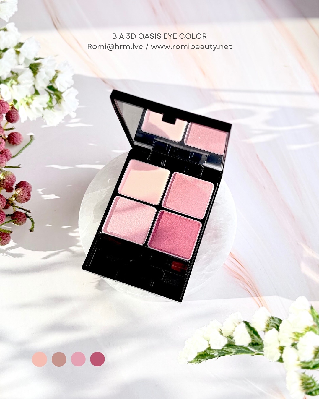 B.A 3Dオアシス アイカラー/B.A/パウダーアイシャドウを使ったクチコミ（1枚目）