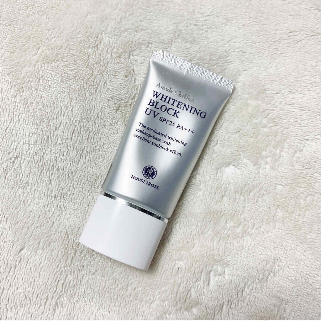 アミュールシフォン ホワイトニングブロック UV/ハウス オブ ローゼ/化粧下地を使ったクチコミ(1枚目)
