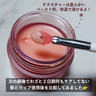 リップスリーピングマスク/LANEIGE/リップケア・リップクリームを使ったクチコミ（3枚目）