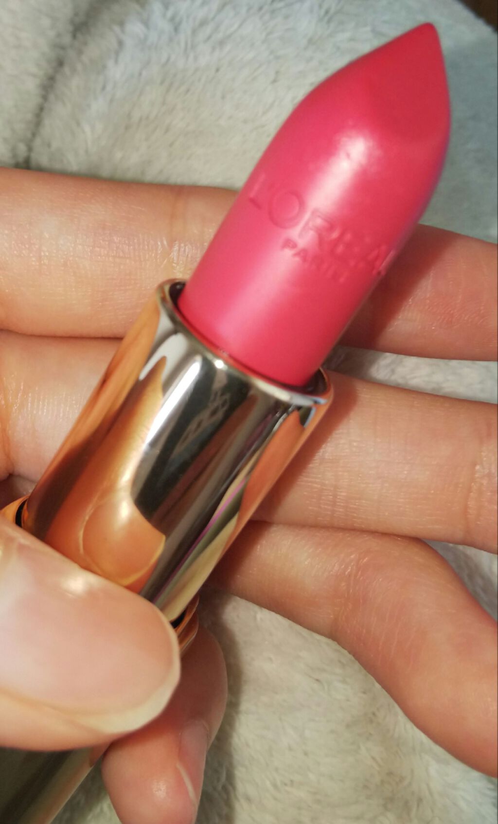 カラーリッシュ ルルージュ N/ロレアル パリ/口紅を使ったクチコミ(5枚目)