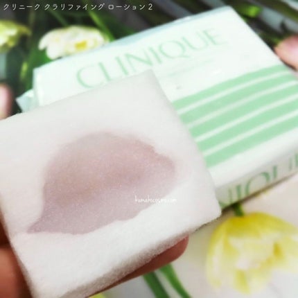 クラリファイング ローション 2/CLINIQUE/拭き取り化粧水を使ったクチコミ(4枚目)