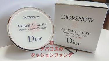 ディオール  スノー パーフェクト ライト クッション SPF 50-PA+++/Dior/クッションファンデーションを使ったクチコミ（1枚目）