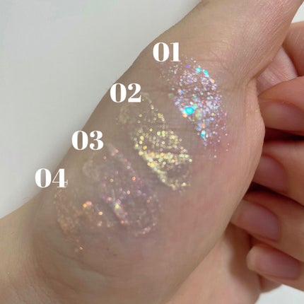 MD ドリーミーグリッター/mude/グリッターを使ったクチコミ(9枚目)