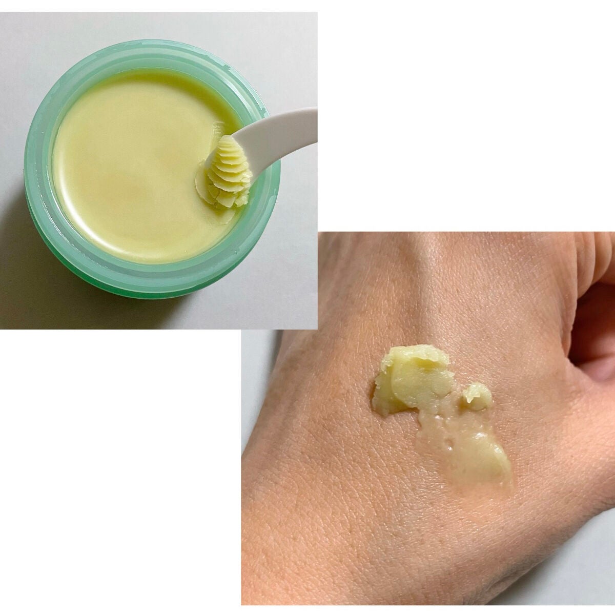 グリーンティーピュアクレンジングバームⅡ/YADAH/クレンジングバームを使ったクチコミ(2枚目)