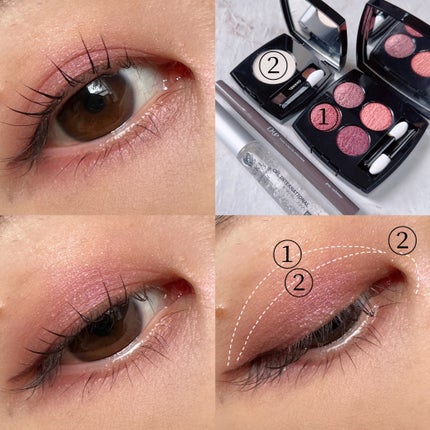 レ キャトル オンブル ツイード/CHANEL/アイシャドウパレットを使ったクチコミ(5枚目)