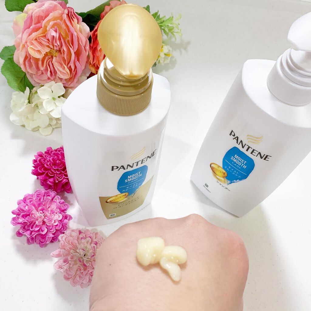 モイストスムースケア シャンプー／トリートメント in コンディショナー  シャンプー/パンテーン/市販シャンプーを使ったクチコミ（3枚目）