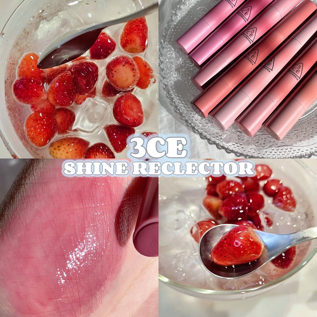 3CE シャインリフレクター/3CE/口紅を使ったクチコミ（1枚目）