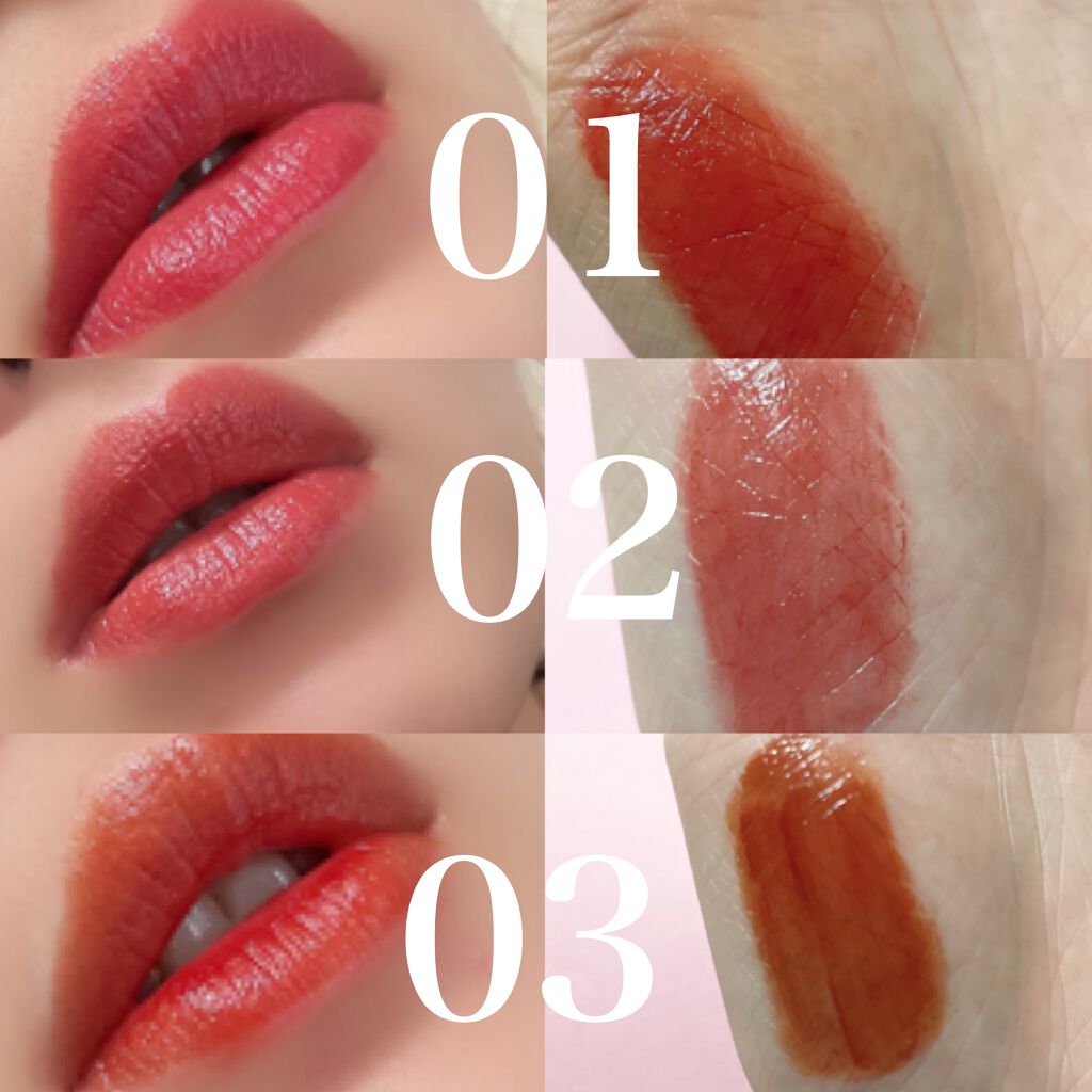 ジューシーリップティント/キャンメイク/口紅を使ったクチコミ（2枚目）