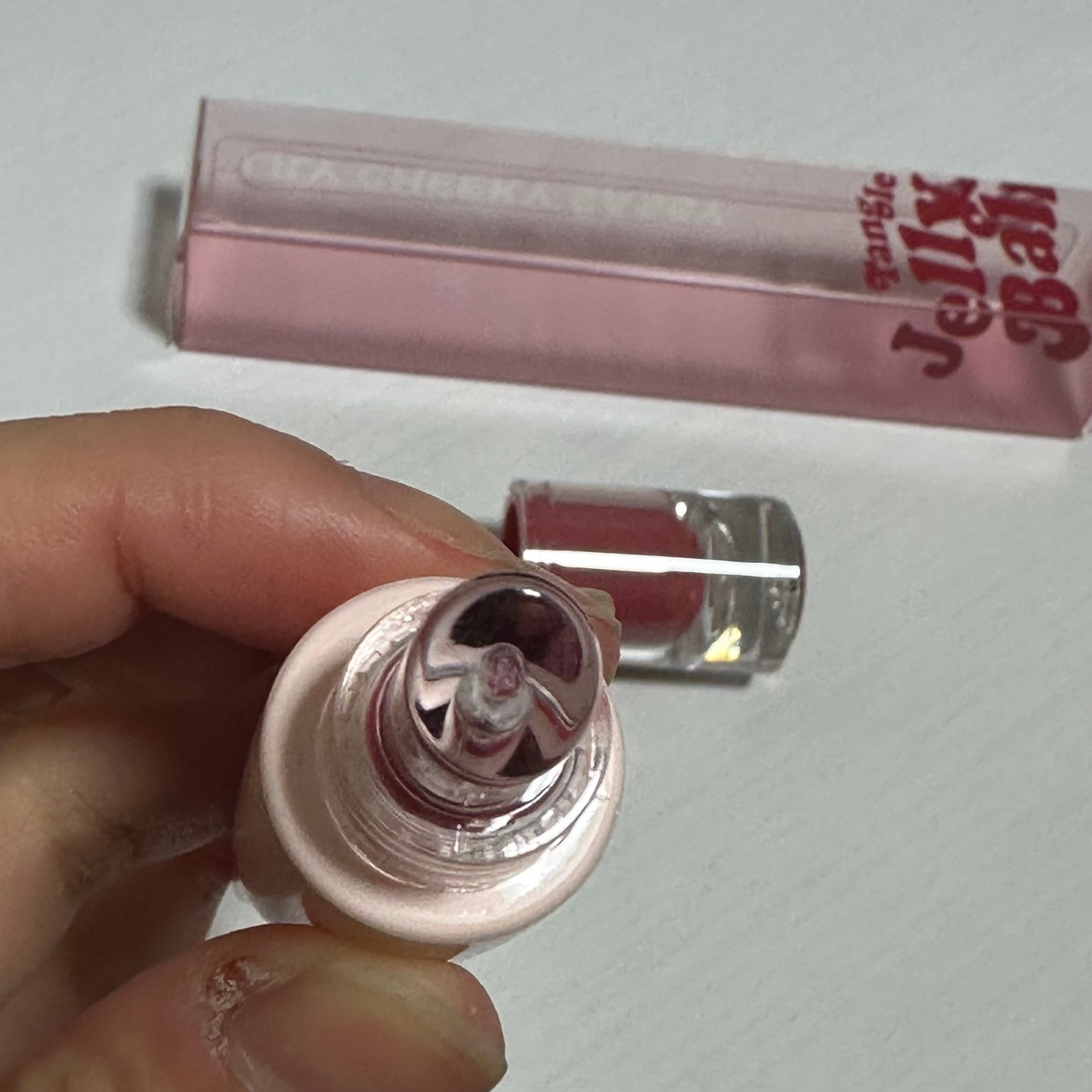 Tangle Jelly Balm/lilybyred/口紅を使ったクチコミ(6枚目)