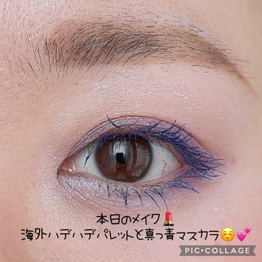 カラーマスカラ CM02 Blue/NYX Professional Makeup/マスカラを使ったクチコミ（1枚目）