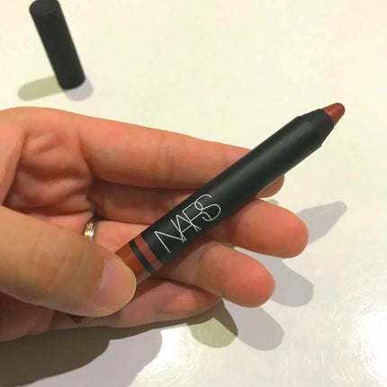 サテンリップペンシル/NARS/リップライナーを使ったクチコミ(3枚目)