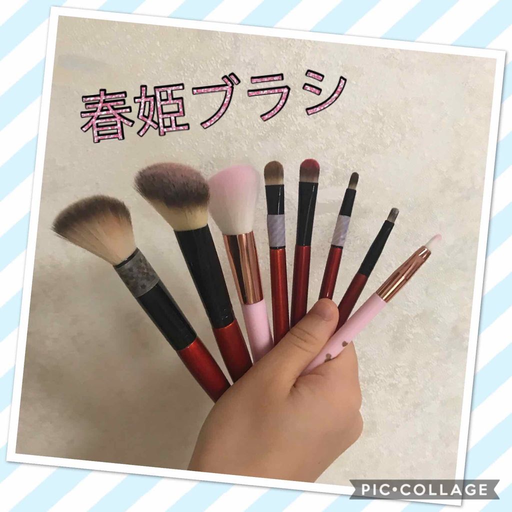春姫 ファンデーションブラシ/DAISO/メイクブラシを使ったクチコミ(1枚目)