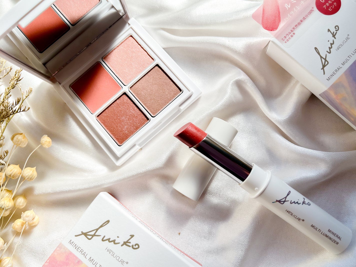 ミネラルマルチルミナイザー/SUIKO HATSUCURE/スティックハイライトを使ったクチコミ(1枚目)