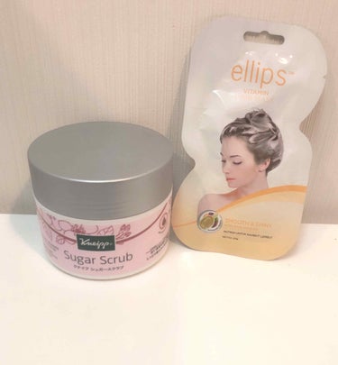 ヘアーマスク【スムース＆シャイニー】/ellips/洗い流すヘアトリートメントを使ったクチコミ（3枚目）