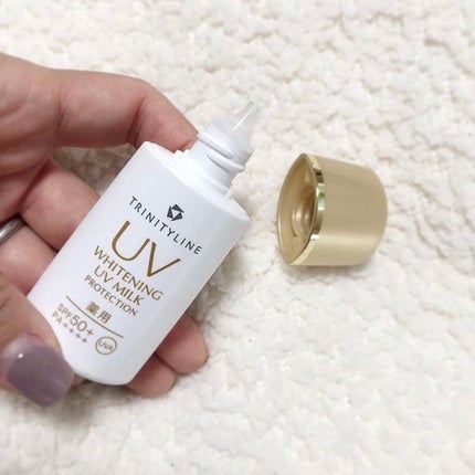 薬用ホワイトニング UVミルク プロテクション/トリニティーライン/日焼け止めミルクを使ったクチコミ(2枚目)